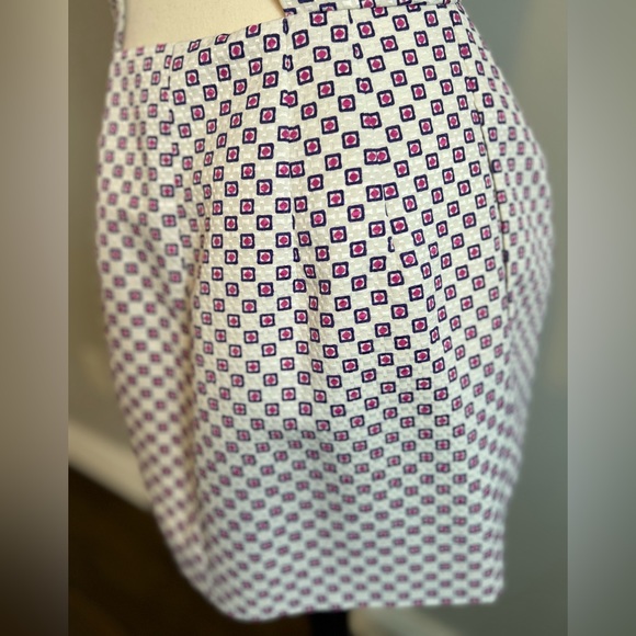 Preppy CLUB MONACO "Salma" Cross Back Pegged Midi Women's Dress SZ 6 - Picture 9 of 13